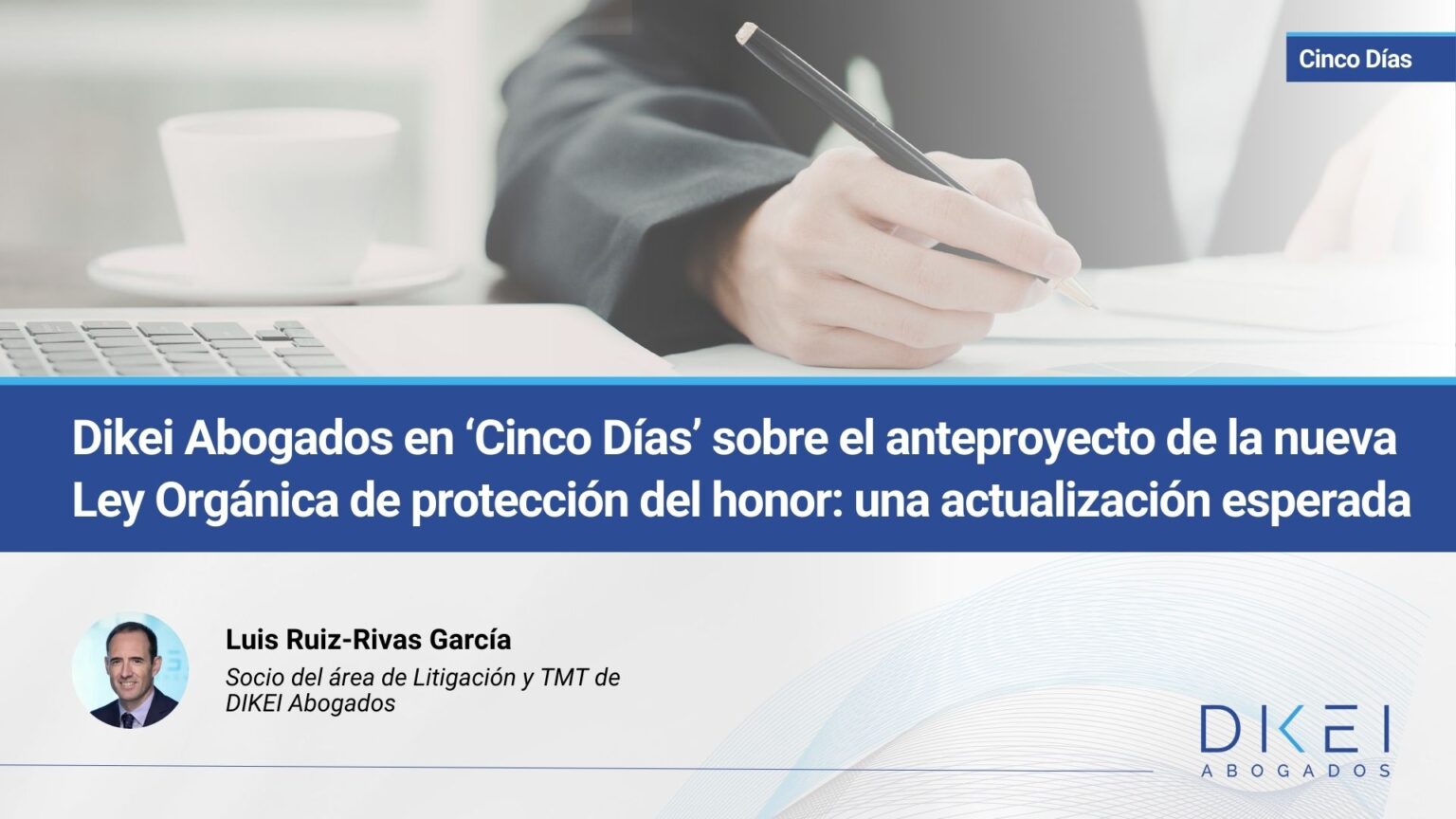 El anteproyecto de la nueva ley orgánica de protección del honor: una ...